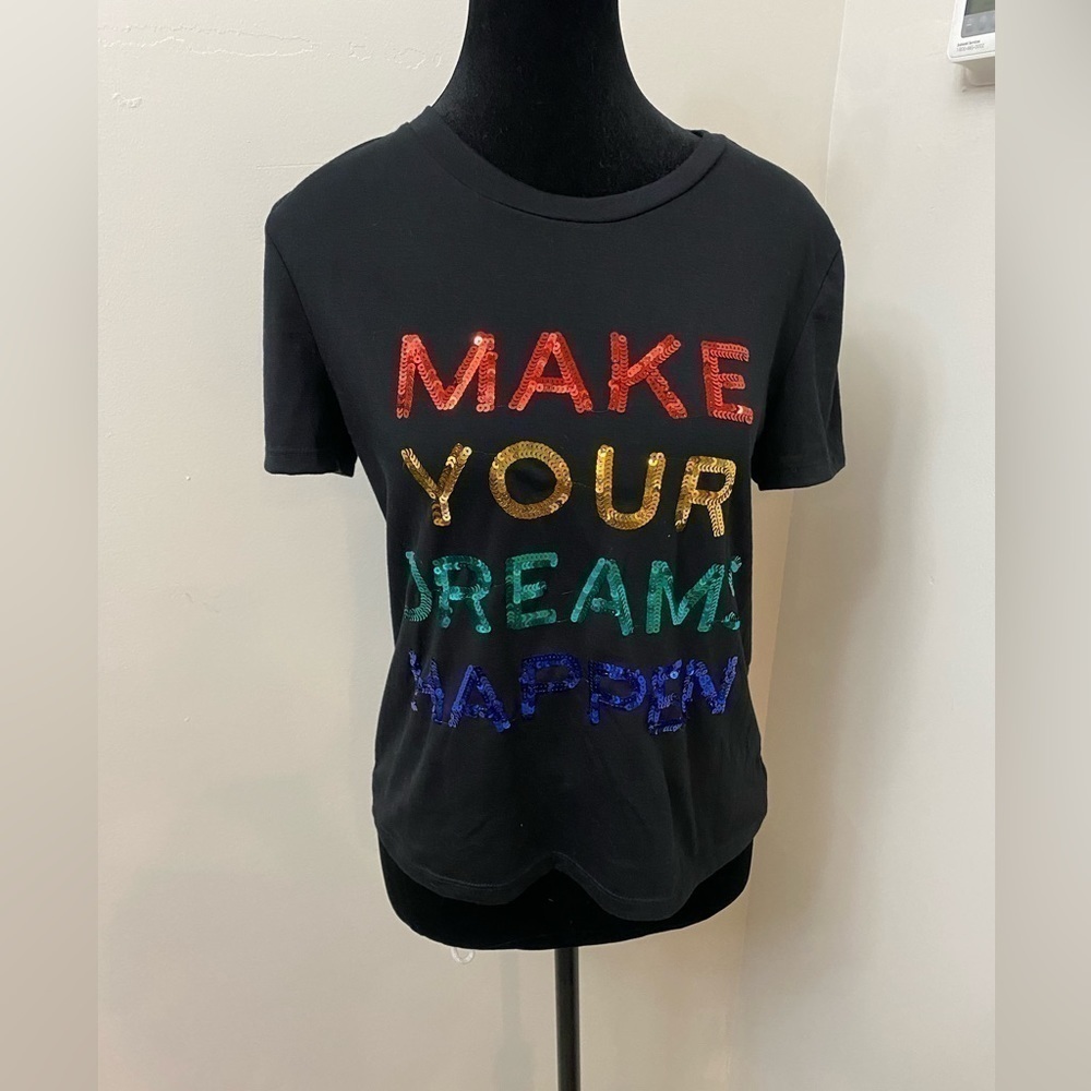 Make your dreams happen t shirt by SHEIN size large